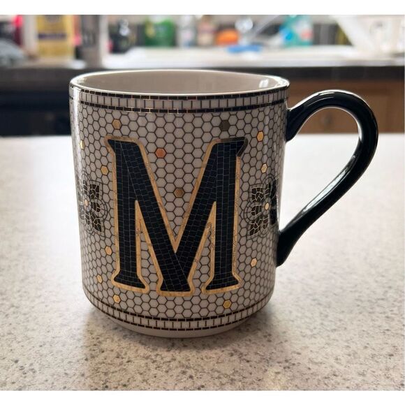 Anthropologie “M” Mug  - Picture 1 of 6